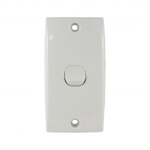 Intermediate Switch Plate 1 Gang 10A 250V AC 78mm Mounting Centre