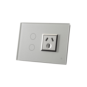 Smart Power Point Single + Extra Switch | I-TOUCH® Home
