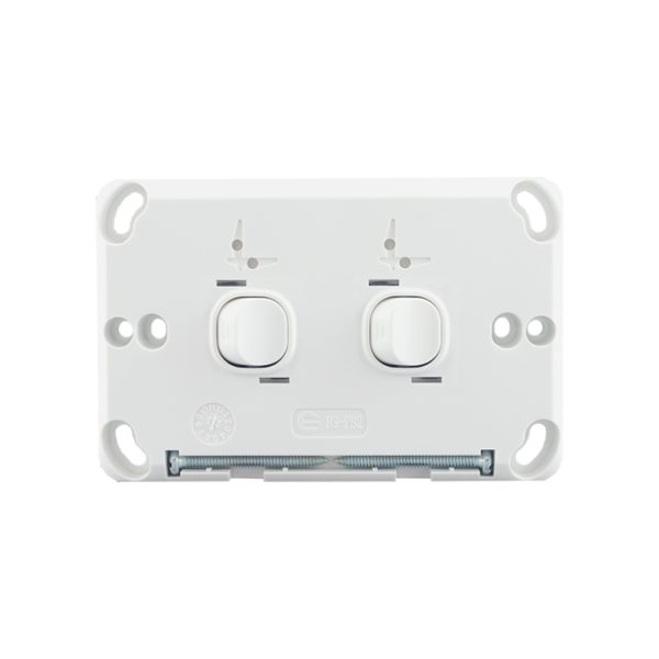 Light Switch 2 Gang - VERTICAL - Image 3