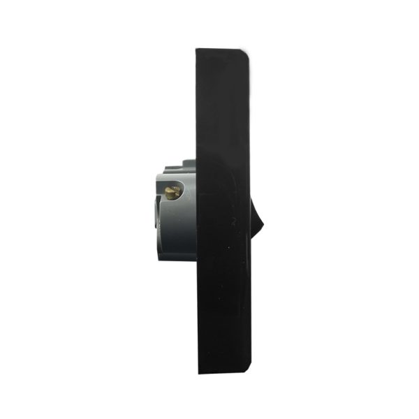 Single Power Point with Extra Switch - BLACK - Image 4
