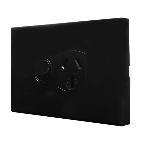 Single Power Point - 15A BLACK - Image 2