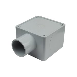square junction box 32mm one way