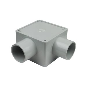 square junction box 32mm right angle