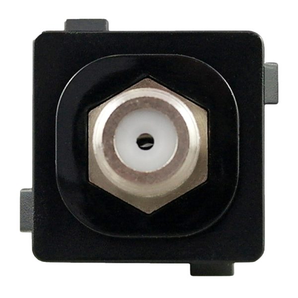 F to F Type Connector BLACK 1GB Barrel